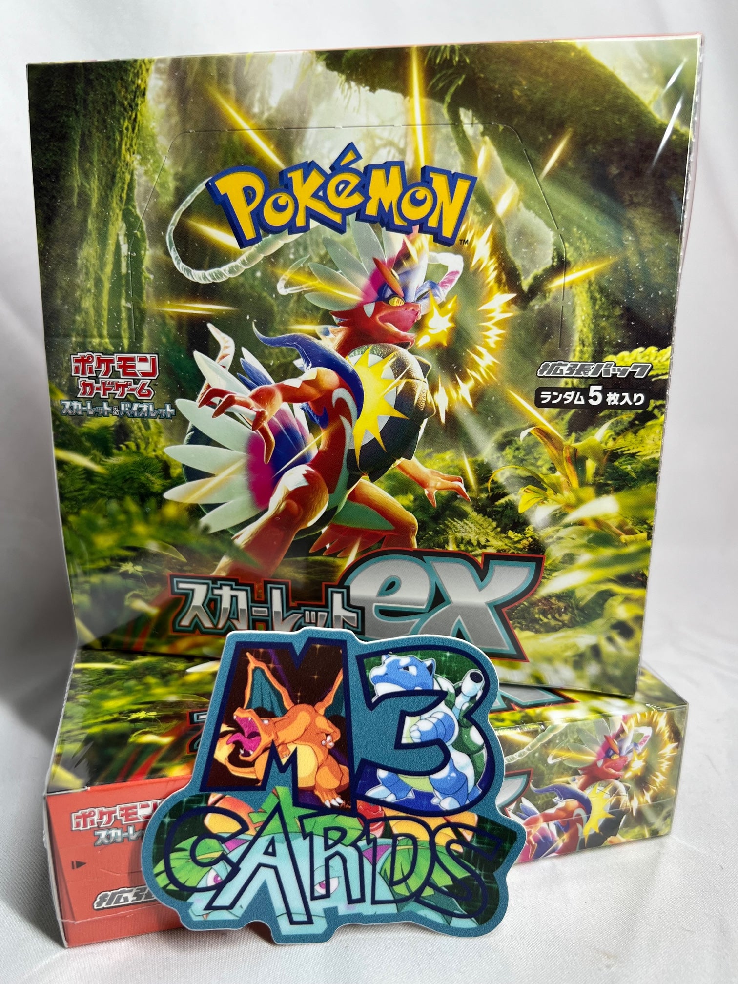 sv1s booster box Scarlet ex SV1S Booster Box