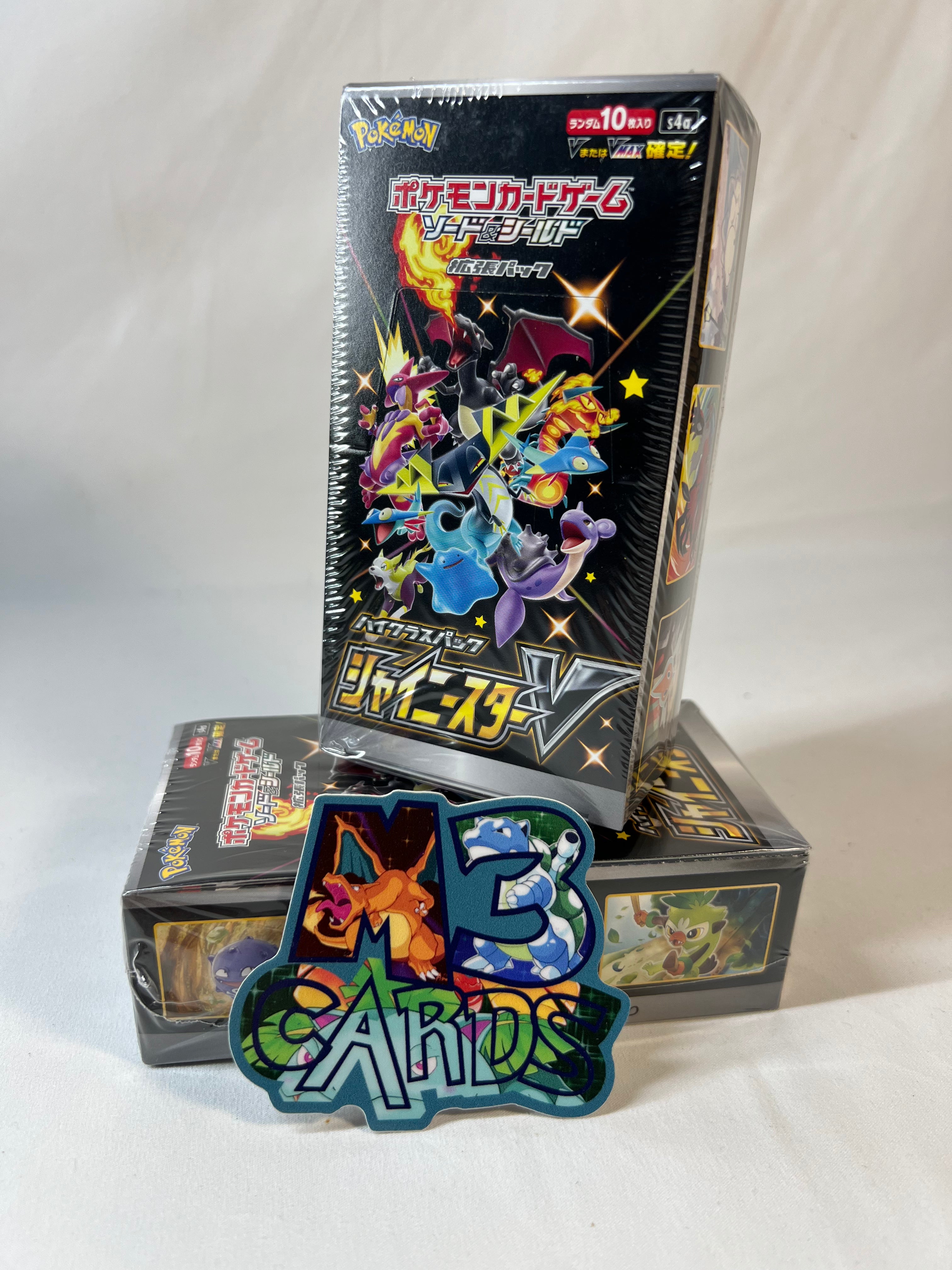Shiny Star V Japanese Booster Box S4A M3 CARDS Shiny Star V Japanese Booster Box S4A M3 CARDS