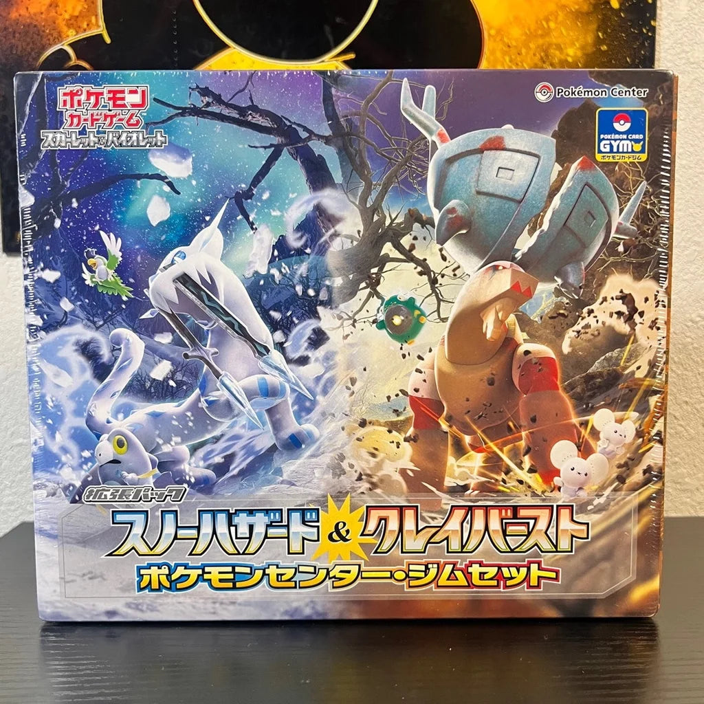 clay burst and snow hazard booster box & Pokemon Center Gym Set – M3 CARDS This Booster Box contains Variant:Deoxys (Blue) Pokemon Vintage 1997 Japanese MTG: Bloomburrow