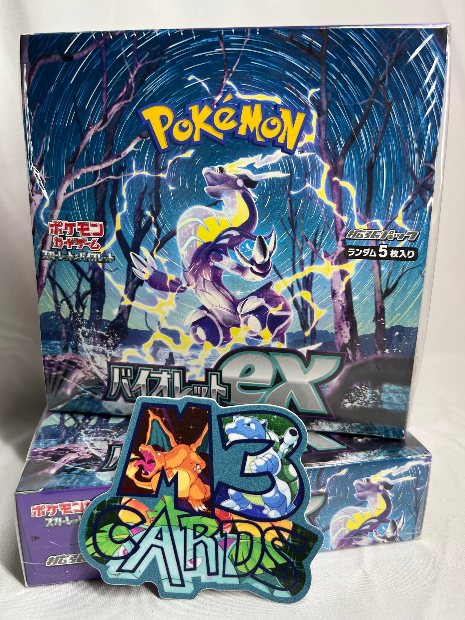Violet EX Japanese Booster Box SV1V – M3 CARDS