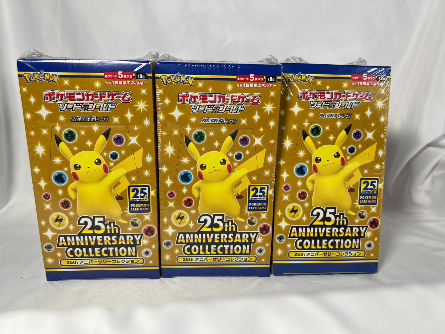 Japanese 25th Anniversary Booster Box S8A