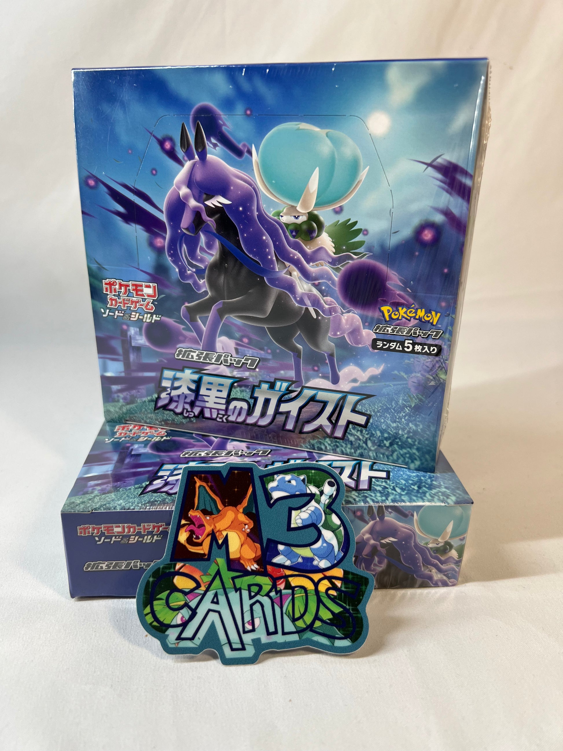 Jet Black Spirit Japanese Booster Box S6K M3 CARDS Jet Black Spirit Japanese Booster Box S6K M3 CARDS