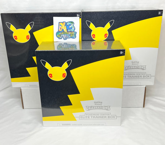 Celebrations Pokemon Center ETB